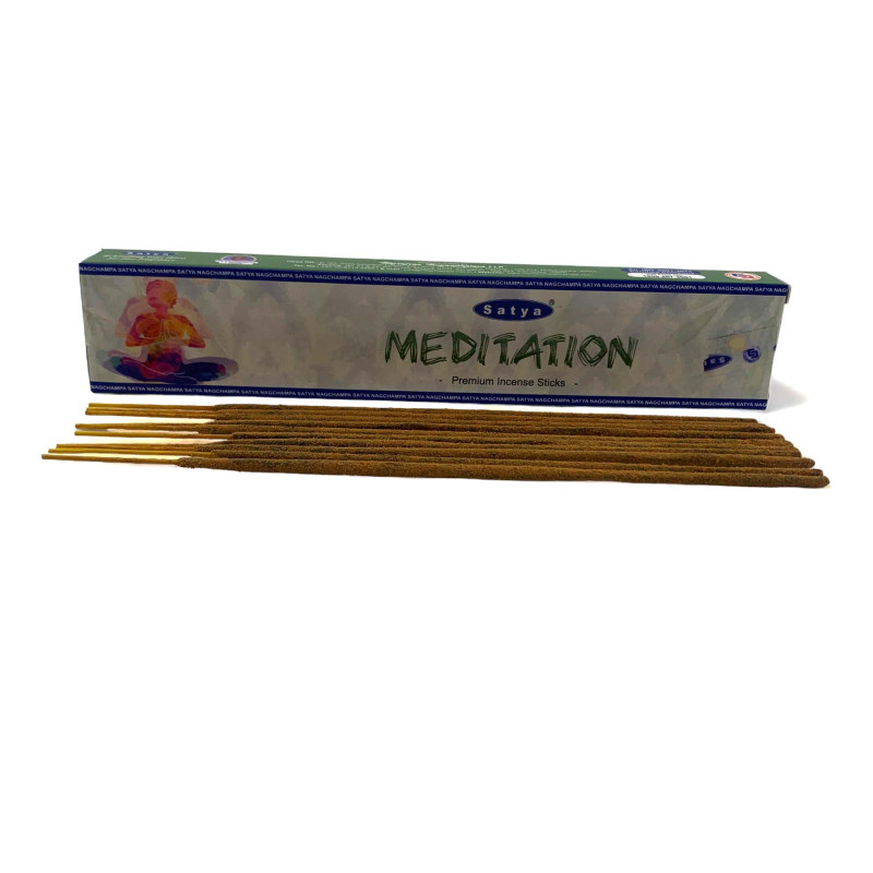Пахощі масала Satya Meditation Premium ароматичні палички для медитації