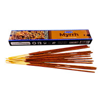 Благовония масала Satya Premium Myrrh (Мирра) пыльцевые ароматические палочки