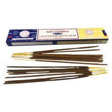 Пахощі-палички Satya Masala Nag Champa & Californian White Sage ароматичні
