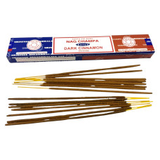 Пахощі масала Satya Nag Champa Dark Cinnamon ароматичні палички
