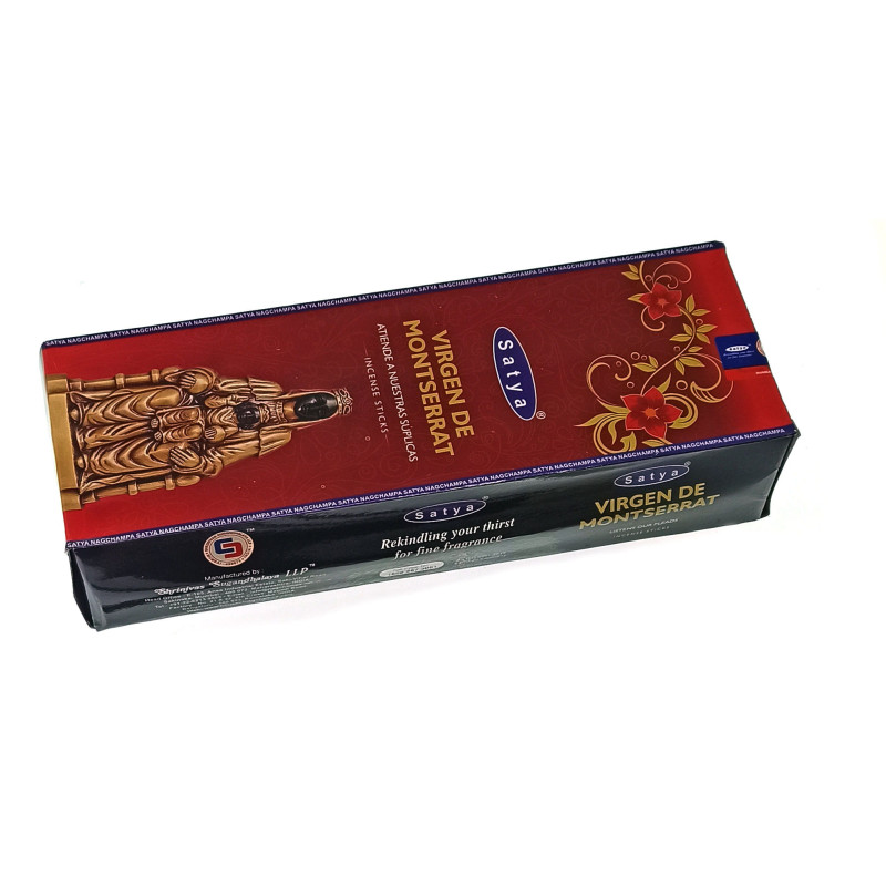 Пахощі ароматичні палички Satya Masala Virgen De Montserrat Чорна Діва Монсерратська
