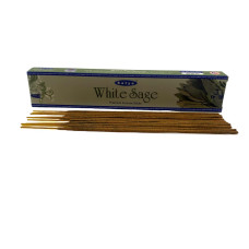 Пахощі масала Satya White Sage Premium (Біла шавлія) ароматичні палички