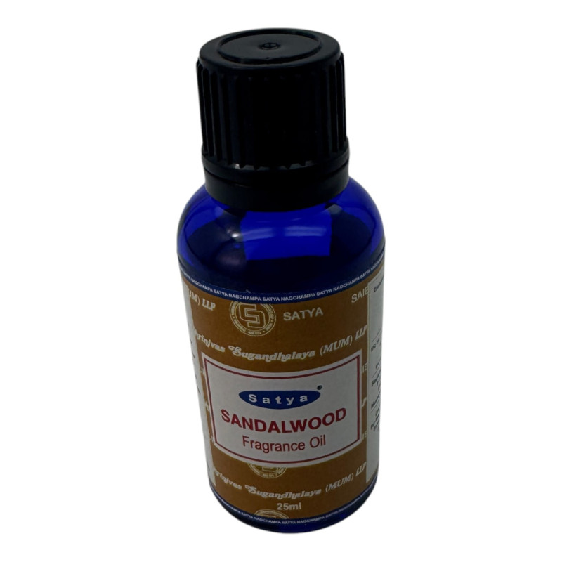 Ароматична олія Sandalwood 25мл, Satya (Сандалове дерево) ZP-497