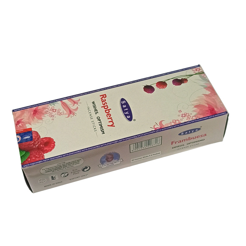 Пилкові пахощі Satya Masala Raspberry Малина ароматичні палички