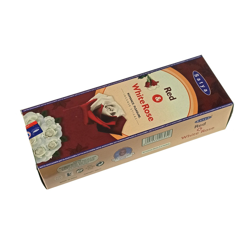 Пилкові пахощі Satya Masala Red & White Rose Червона та Біла Троянда