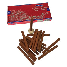 Безосновні пахощі Satya Red Jewel Premium Dhoop Sticks Червоний Дорогоцінний Камінь
