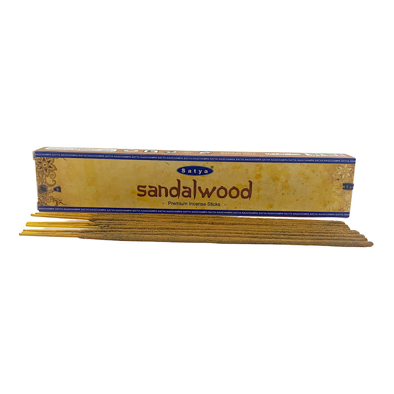 Пахощі ароматичні палички Satya Premium Masala Sandalwood сандалове дерево