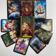 Карти Ленорман Gilded Reverie Lenormand Золоті мрії оракул колода