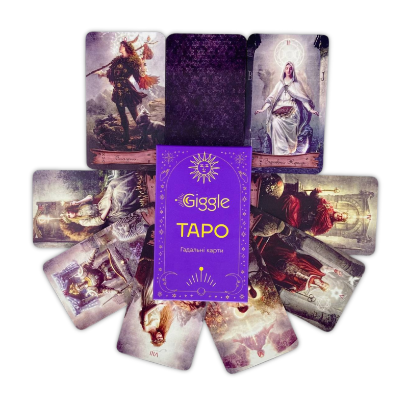 Карти Таро Небо і Земля Heaven & Earth Tarot українською версія колода