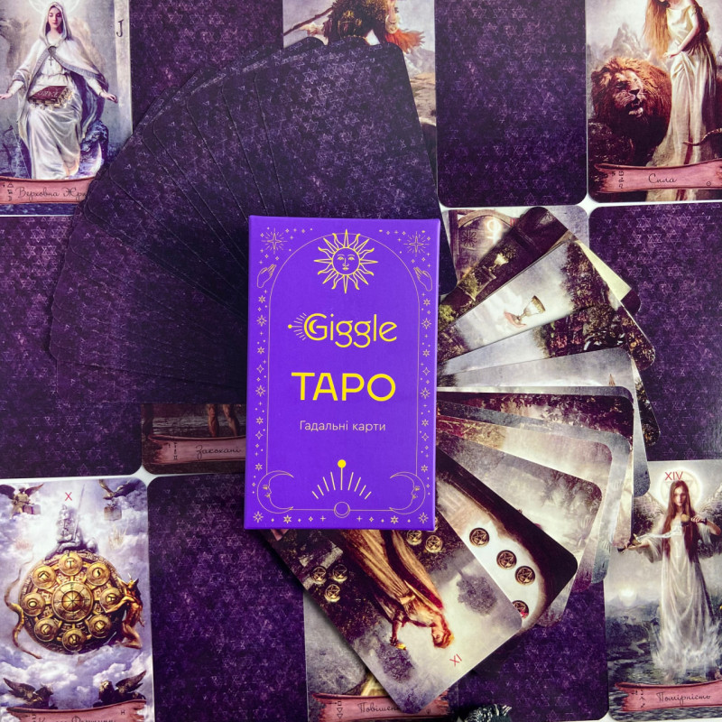 Карти Таро Небо і Земля Heaven & Earth Tarot українською версія колода