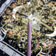 Тонкі воскові свічки Фіолетові 18 см для магічних ритуалів та медитацій