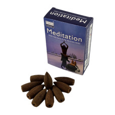 Арома-конуси backflow Darshan Meditation (Медитація) dhoop cones квітковий аромат