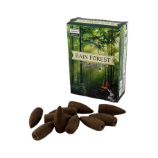 Арома-конуси backflow Darshan Rain Forest Дощ у лісі пахощі для дому та медитації