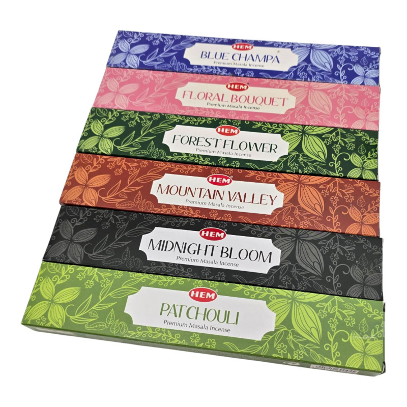 Подарунковий набір пахощів HEM Masala Incense Gift Pack ароматичні палички масала