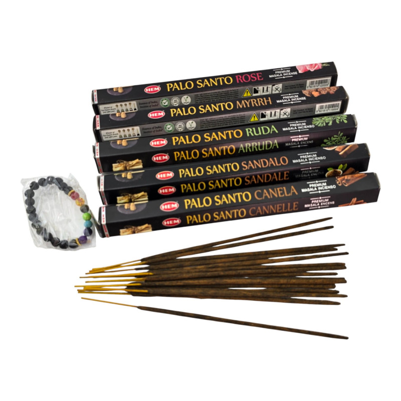 Подарунковий набір пахощів масала HEM Smudging Indulgence Palo Santo