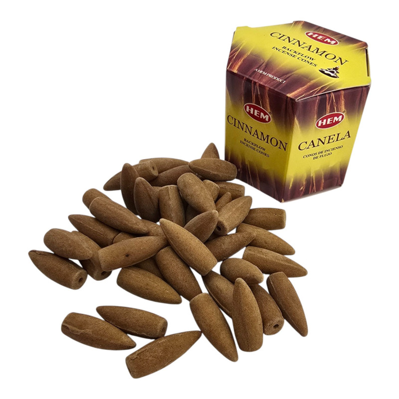 Арома-конуси backflow HEM Cinnamon (Кориця) пахощі зі зворотним потоком