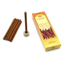 Ароматичні палички dhoop HEM Cinnamon (Кориця) безосновні пахощі для дому та медитації