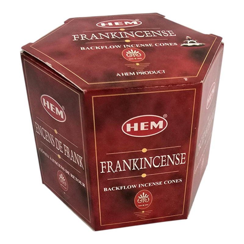 Арома-конуси HEM Frankincense Dhoop Cones ладан для медитації та ароматизації дому