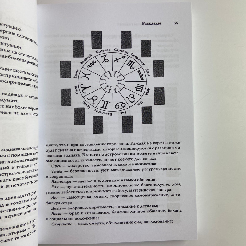 Книга Таємниці ворожіння Корін Кеннер для гадання на Таро