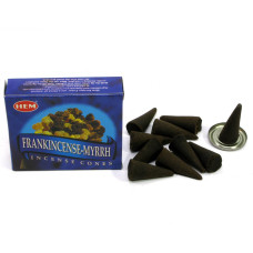 Арома-конуси HEM Frankincense Myrrh dhoop Мірра та Ладан для медитації