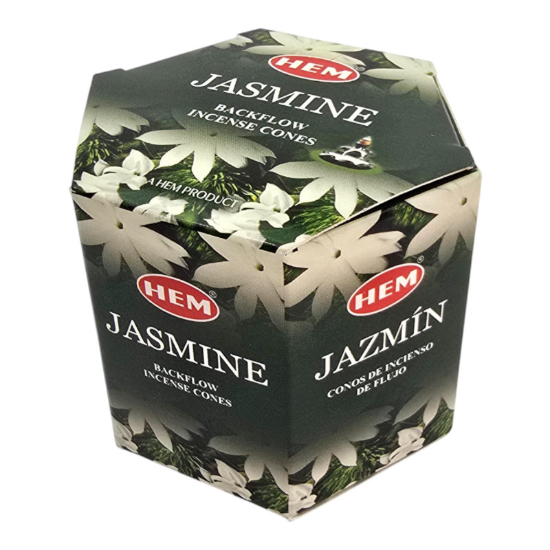 Арома-конуси backflow HEM Jasmine жасминові пахощі для підставки водоспад диму