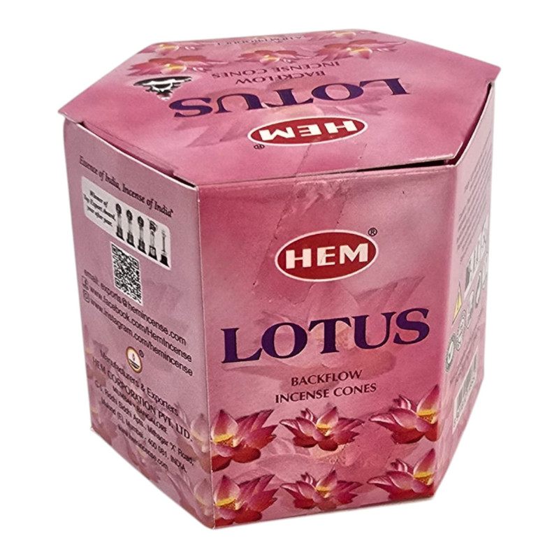 Арома-конуси backflow HEM Lotus пахощі лотос для підставки водоспад диму