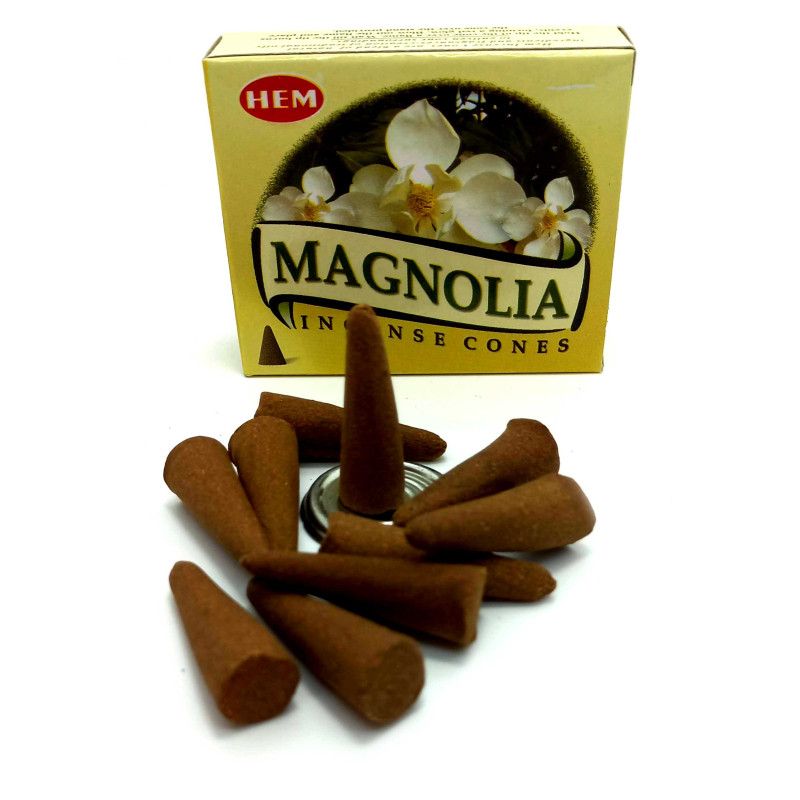 Арома-конуси HEM Magnolia Dhoop Cones (Магнолія) ароматичні для дому та релаксу