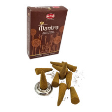 Ароматичні конуси HEM Mantra Masala Big Cones пахощі масала індійські