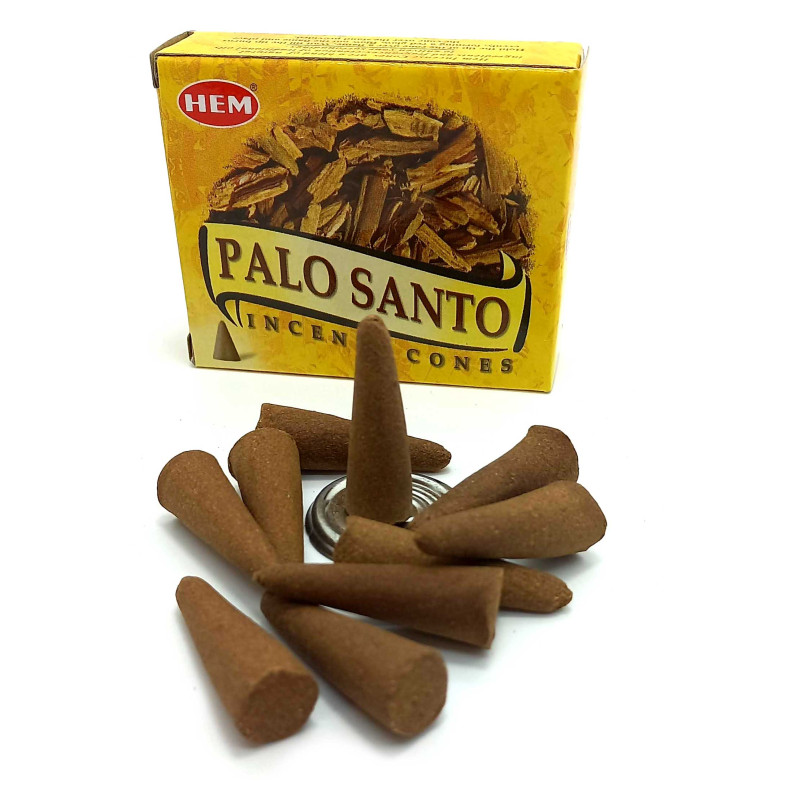 Арома-конуси HEM Palo Santo Dhoop Cones (Священне Дерево) для медитації