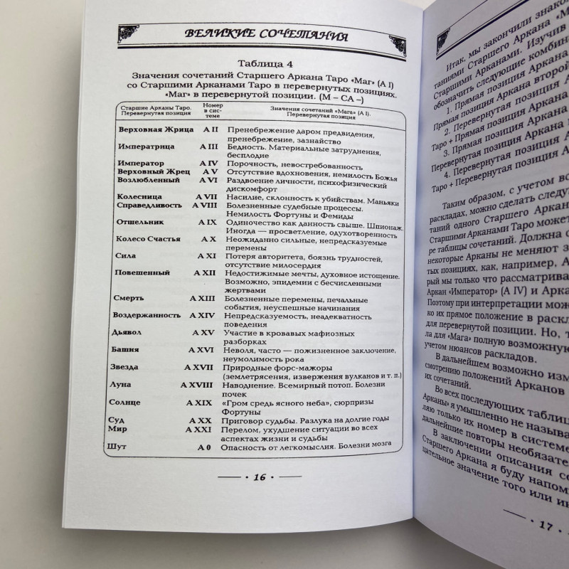 Книга Таро Аркани таро: повна енциклопедія поєднань Віра Склярова