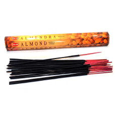 Вугільні пахощі HEM Almond (Мигдаль) індійські ароматичні палички
