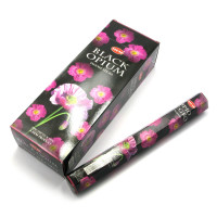 Угольные благовония HEM Black Opium (Чёрный опиум), ароматические палочки