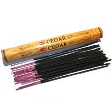 Пахощі вугільні HEM Cedar (Кедр) індійські ароматичні палички