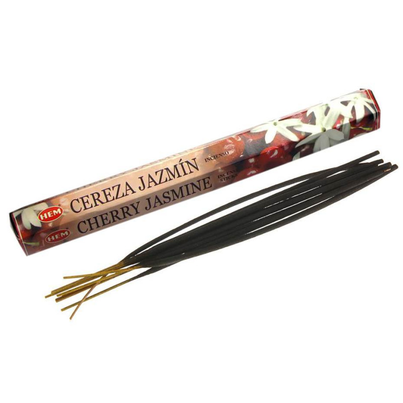 Пахощі вугільні HEM Cherry Jasmine Вишня та жасмин ароматичні палички