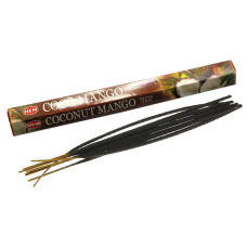 Вугільні пахощі HEM Coconut Mango (Кокос та манго) ароматичні палички