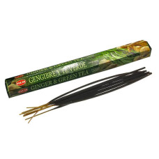 Вугільні пахощі HEM Ginger & Green Tea Зелений чай з імбиром