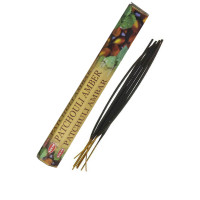 Угольные благовония HEM Patchouli Amber (Пачули и янтарь)