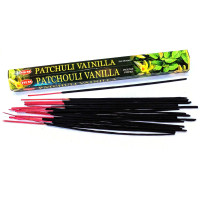Угольные благовония HEM Patchouli Vanilla (Пачули и ваниль) индийские ароматические палочки
