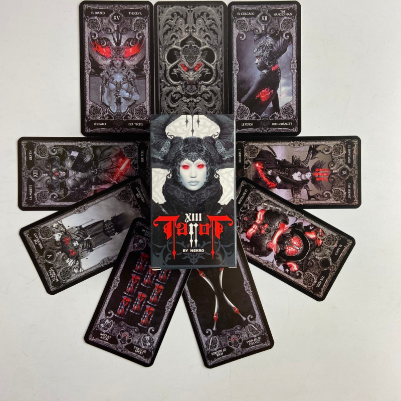 Карти Таро XIII Tarot by Nekro Некро 13 готична колода Таро