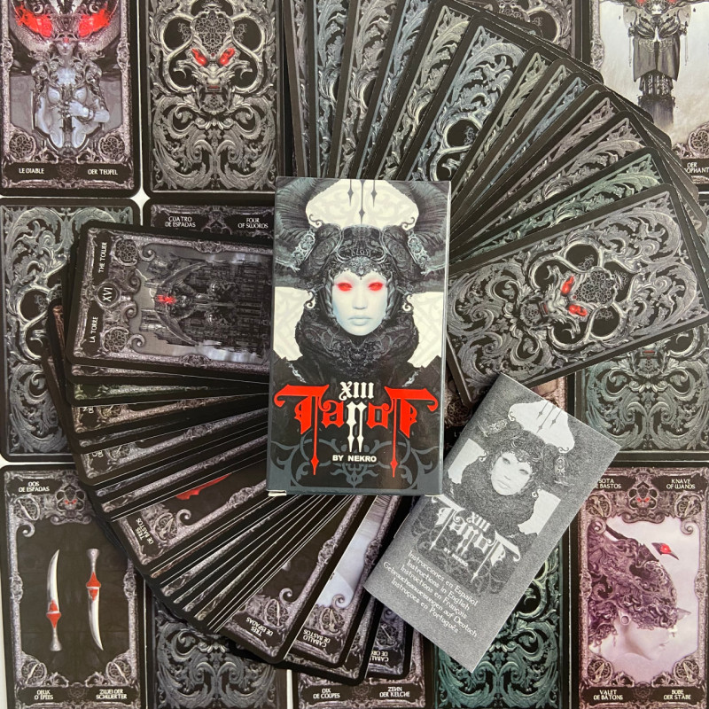 Карти Таро XIII Tarot by Nekro Некро 13 готична колода Таро