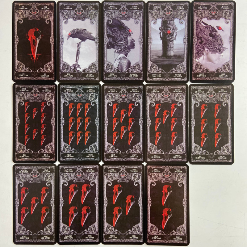 Карти Таро XIII Tarot by Nekro Некро 13 готична колода Таро