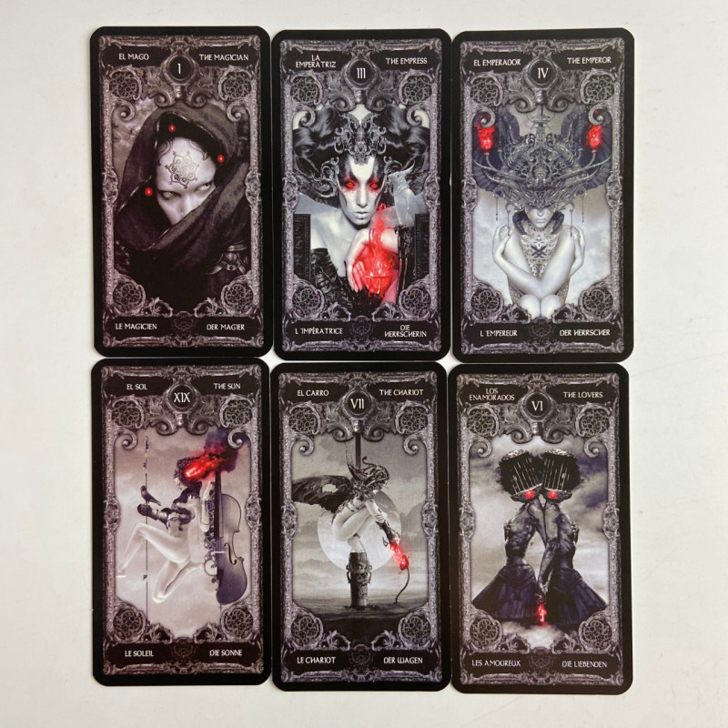 Карти Таро XIII Tarot by Nekro Некро 13 готична колода Таро