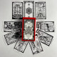 Карти Таро The Hermetic Tarot Герметичне таро Годфрі Доусон чорнобілі гравюри