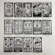 Карти Таро The Hermetic Tarot Герметичне таро Годфрі Доусон чорнобілі гравюри