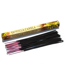 Вугільні пахощі HEM Vanilla Cinnamon (ваніль та кориця) індійські ароматичні палички