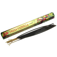 Угольные благовония HEM Vanilla Strawberry ваниль и клубника