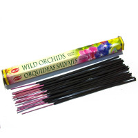 Угольные благовония HEM Wild Orchid (Дикая орхидея) индийские ароматические палочки