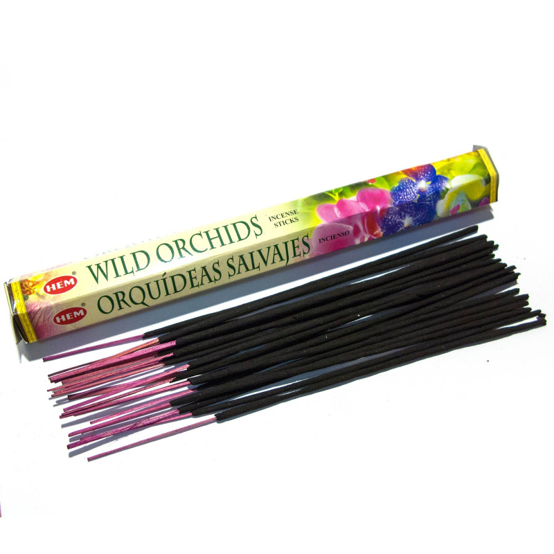 Вугільні пахощі HEM Wild Orchid (Дика орхідея) індійські ароматичні палички