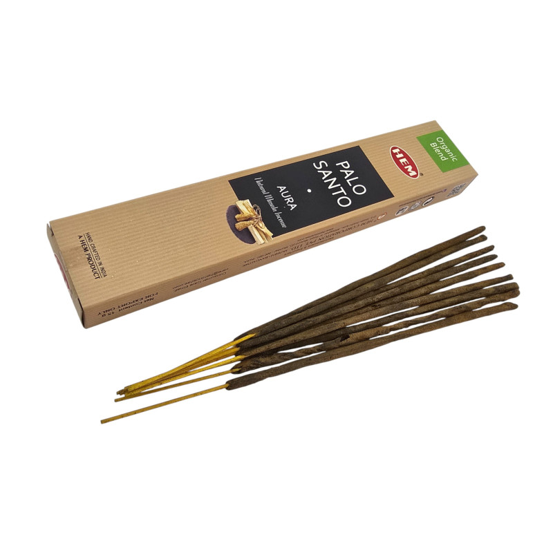 Пахощі масала HEM Palo Santo Aura Natural Masala Incense ароматичні палички
