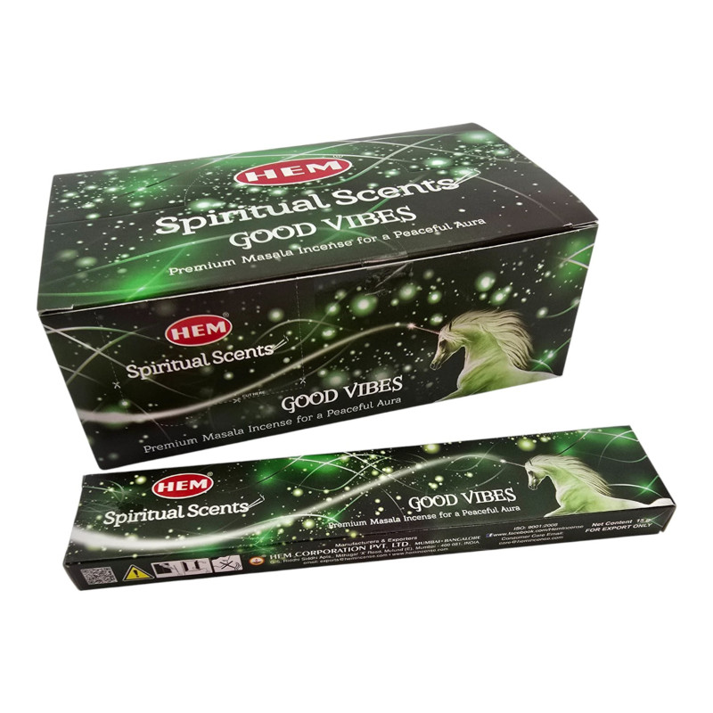 Пахощі масала HEM Good Vibes Premium Masala Incense Позитивні вібрації